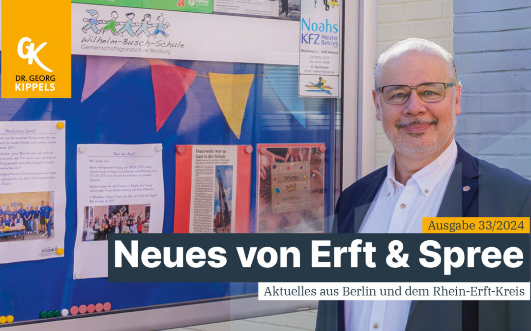 Neues von Erft & Spree – 33/2024