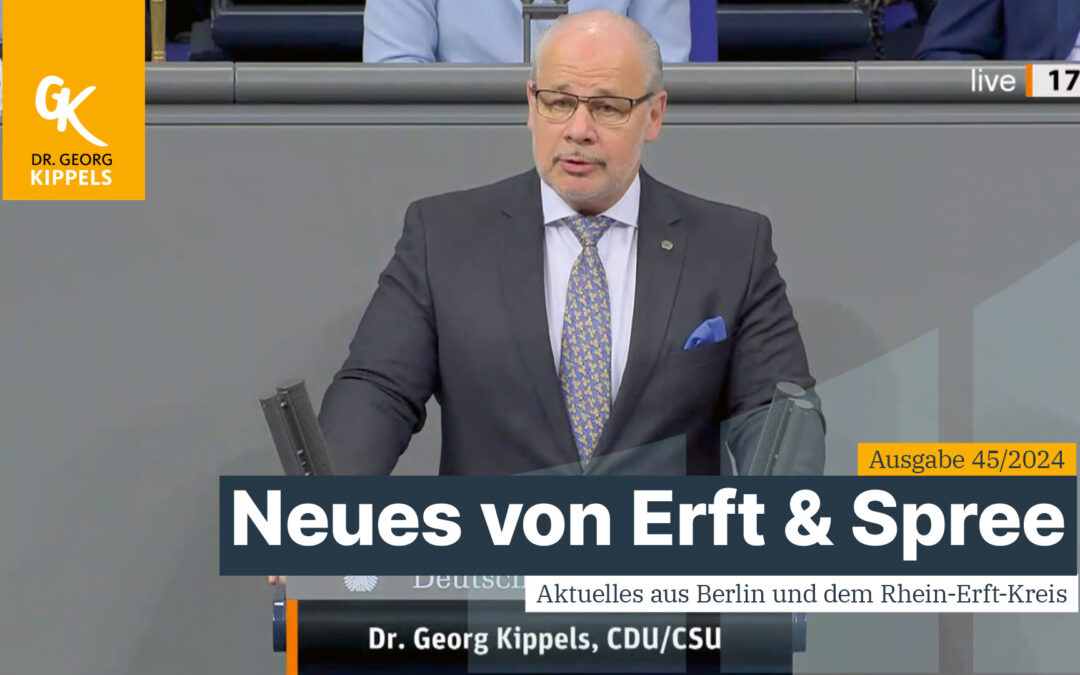 Neues von Erft & Spree – 45/2024