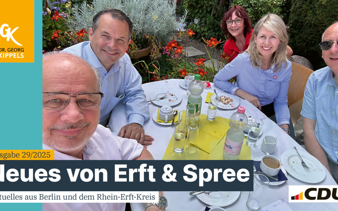 Neues von Erft & Spree – 29/2025