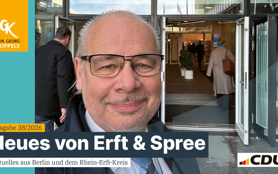 Neues von Erft & Spree – 38/2026